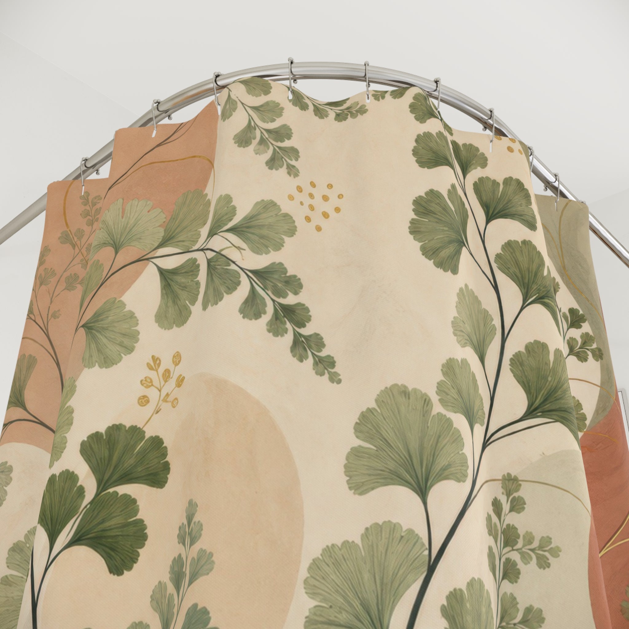 Art Nouveau Maidenhair Fern Shower Curtain