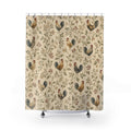 Rooster Farmhouse Country Shower Curtain