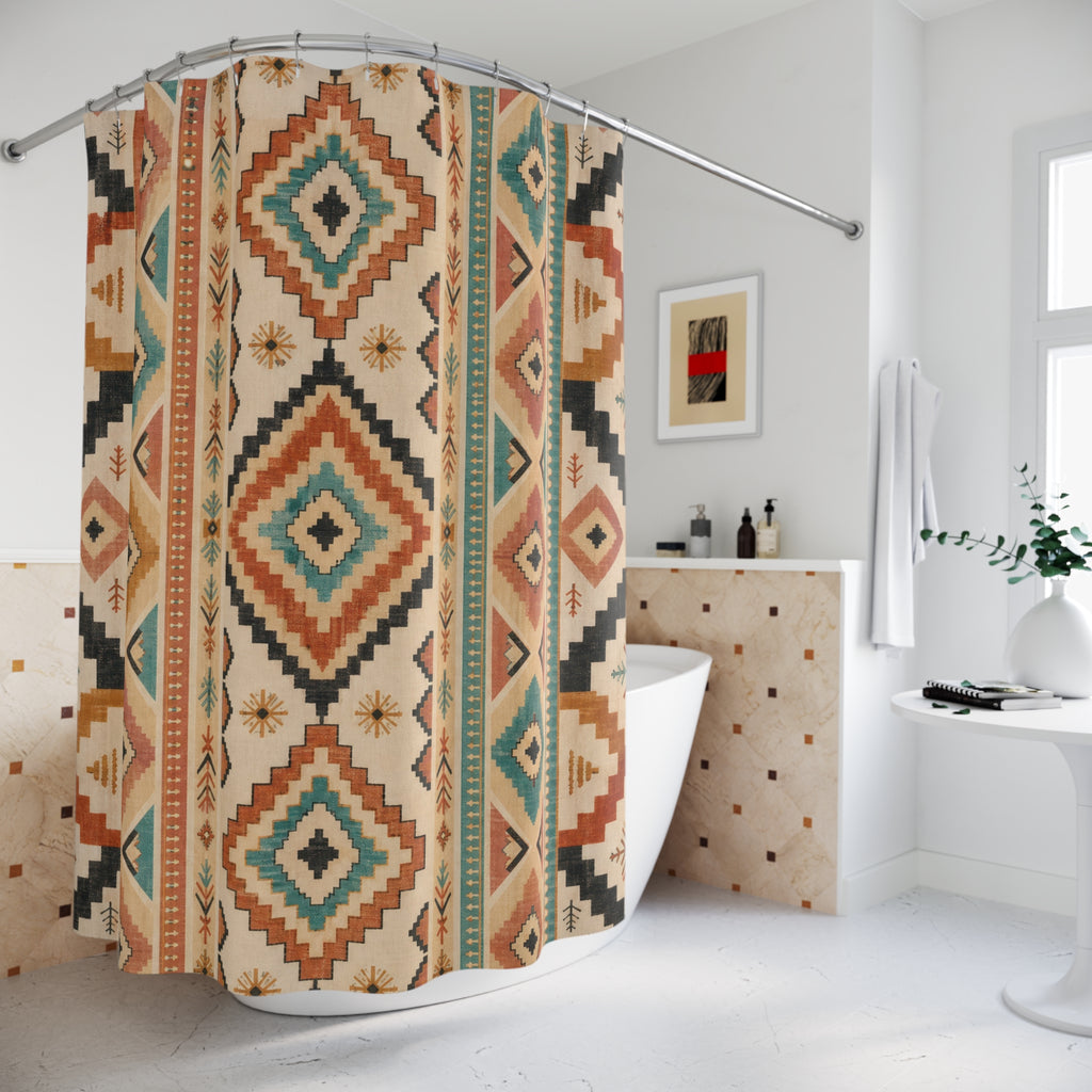 Southwestern Boho Shower Curtain