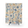 Nautical Compass Shower Curtain