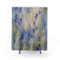 Bluebell Rain Symphony Shower Curtain