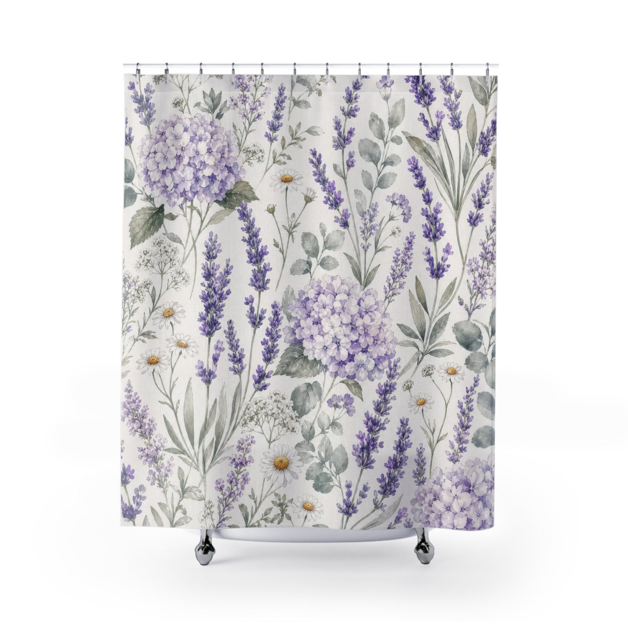 Lavender Garden Shower Curtain