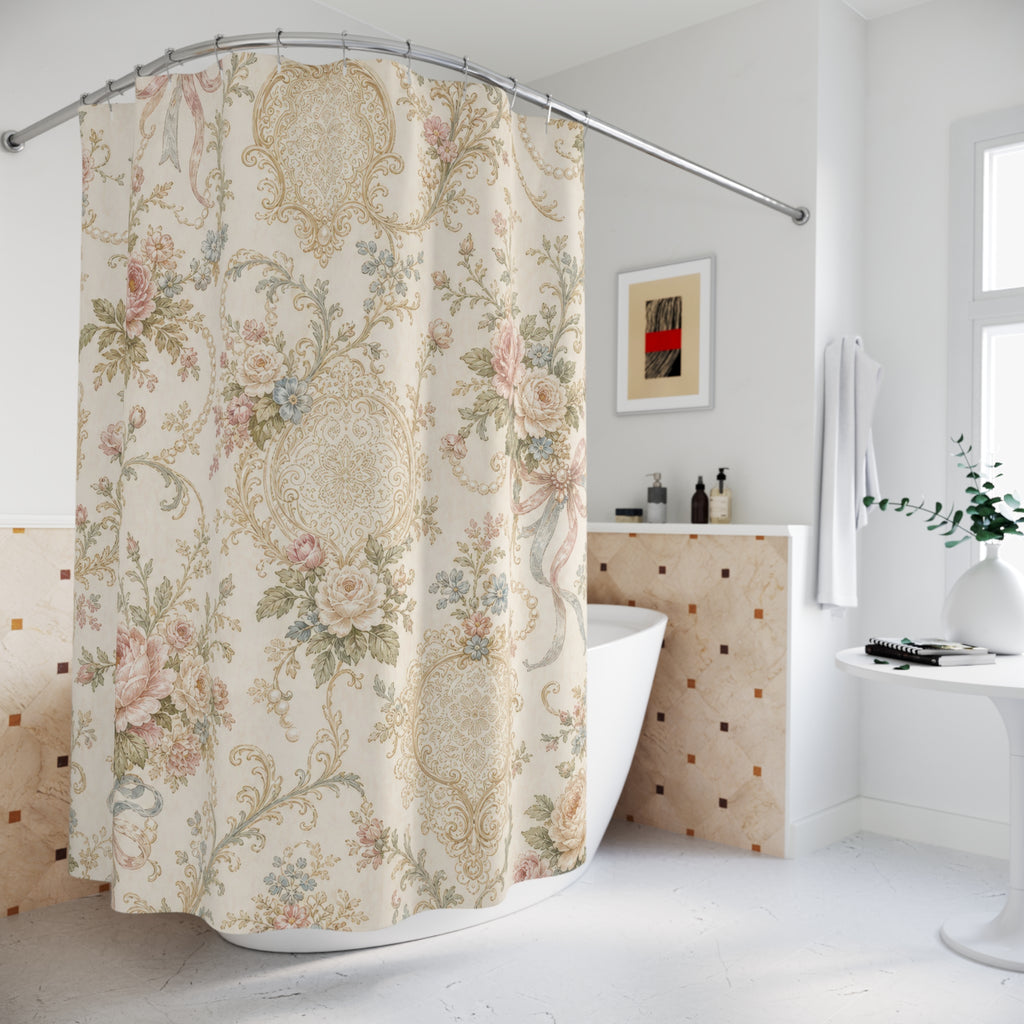 Edwardian Floral Shower Curtain