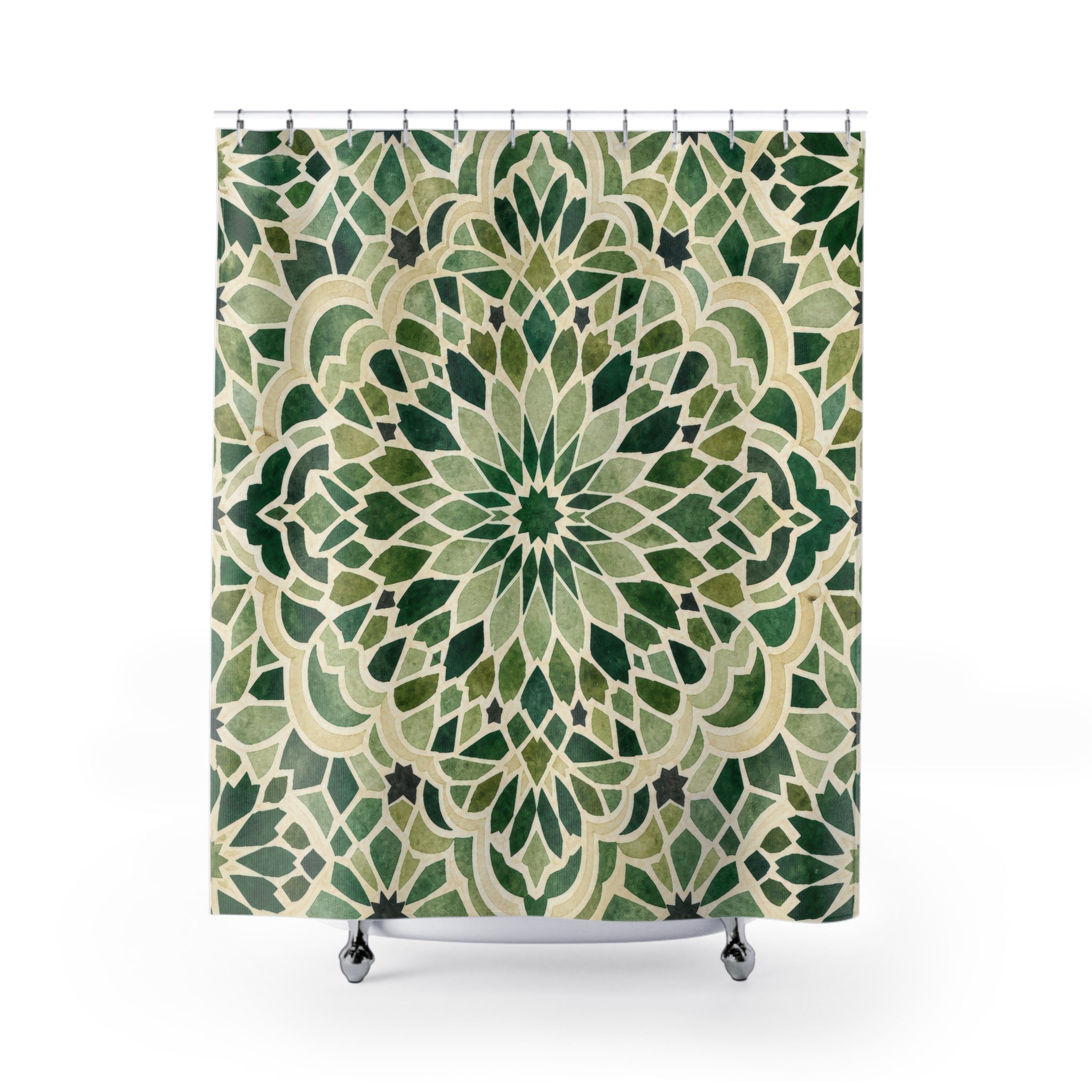 Mandala Medallion Shower Curtain