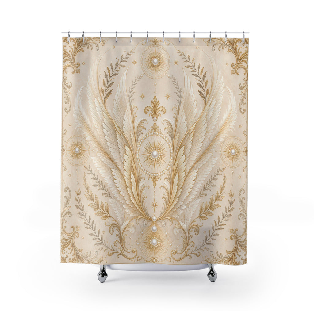 Baroque Halo Shower Curtain