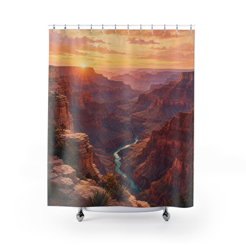 Grand Canyon Sunrise Shower Curtain