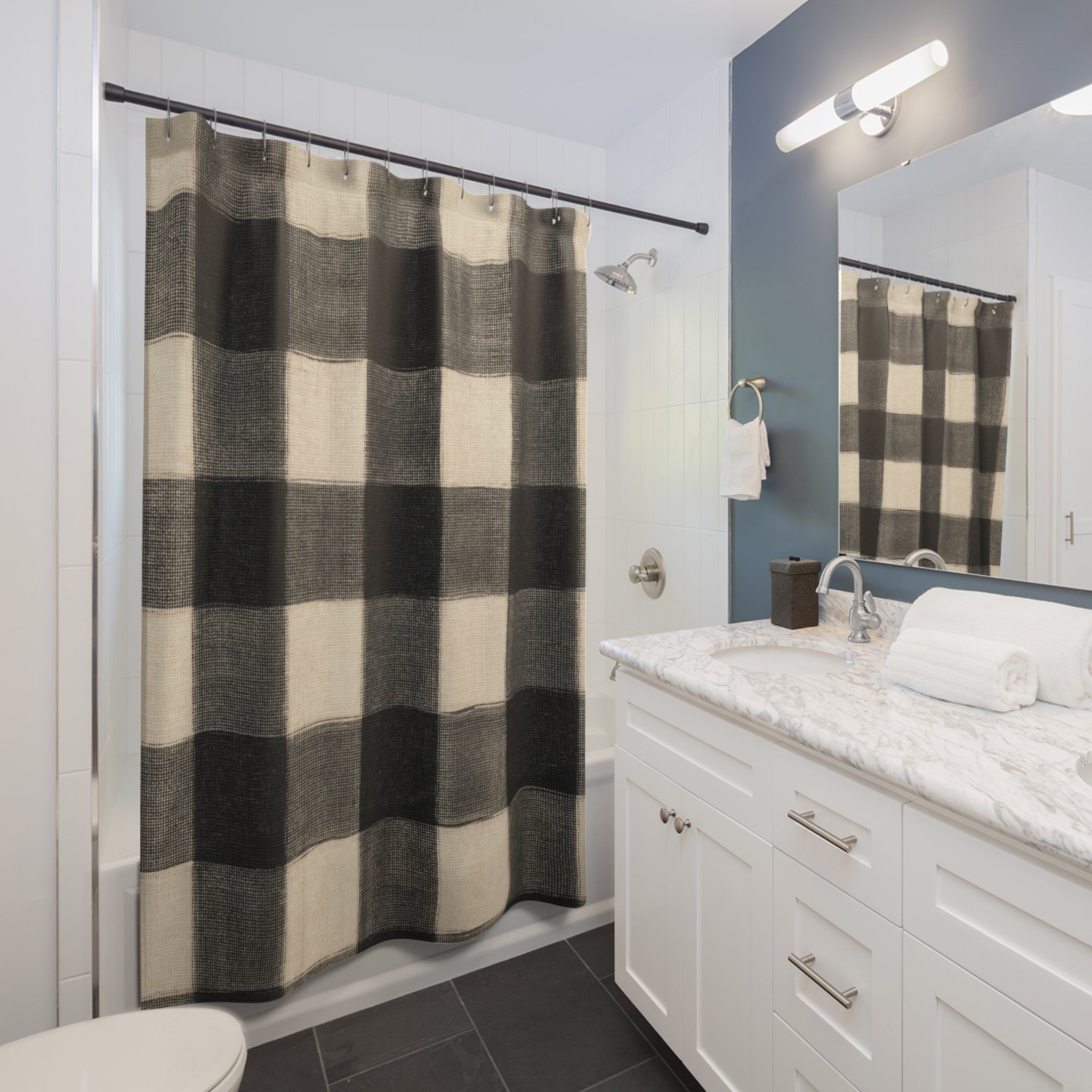 Buffalo Check Shower Curtain