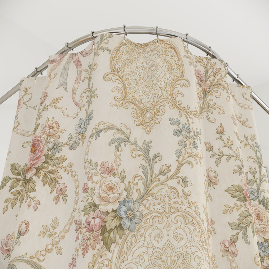 Edwardian Floral Shower Curtain