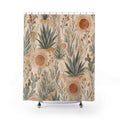 Southwestern Cactus Shower Curtain