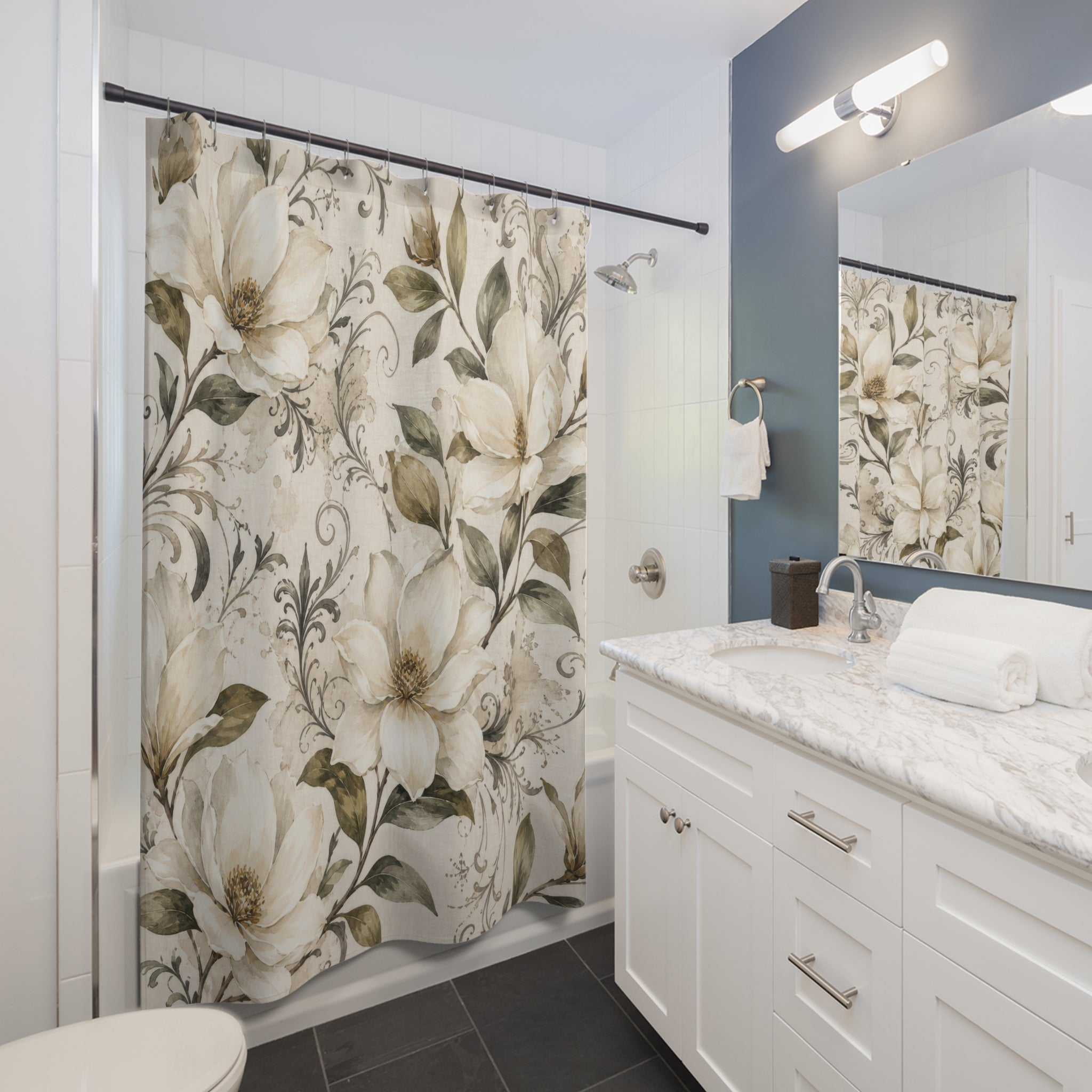 Magnolia Shower Curtain