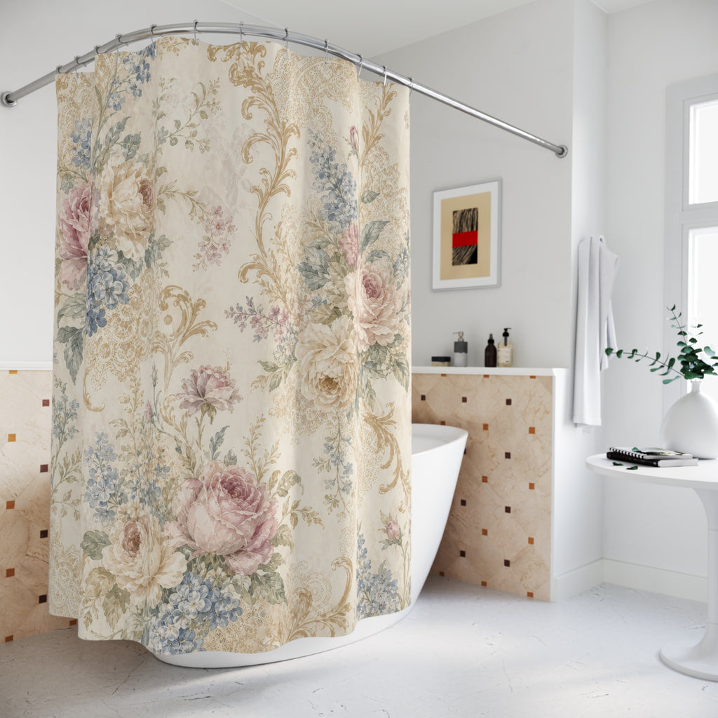 Painterly Edwardian Shower Curtain
