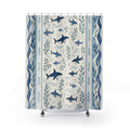 Ocean Shark Shower Curtain: Ocean Shower Curtain