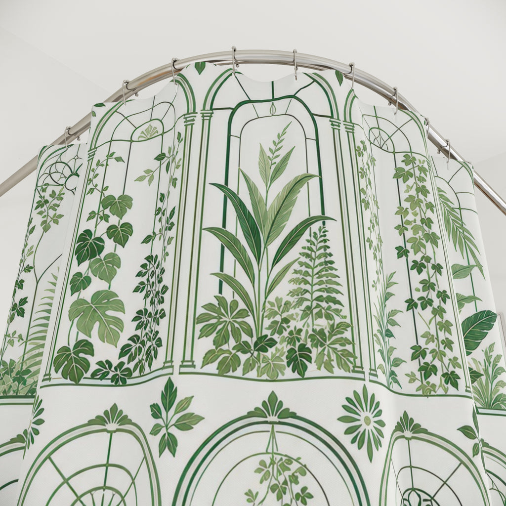 Botanical Garden Arch Shower Curtain
