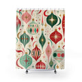 Retro Ornament Shower Curtain