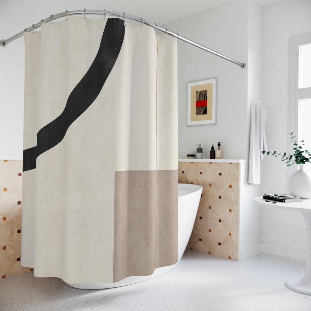Minimalist Shower Curtain