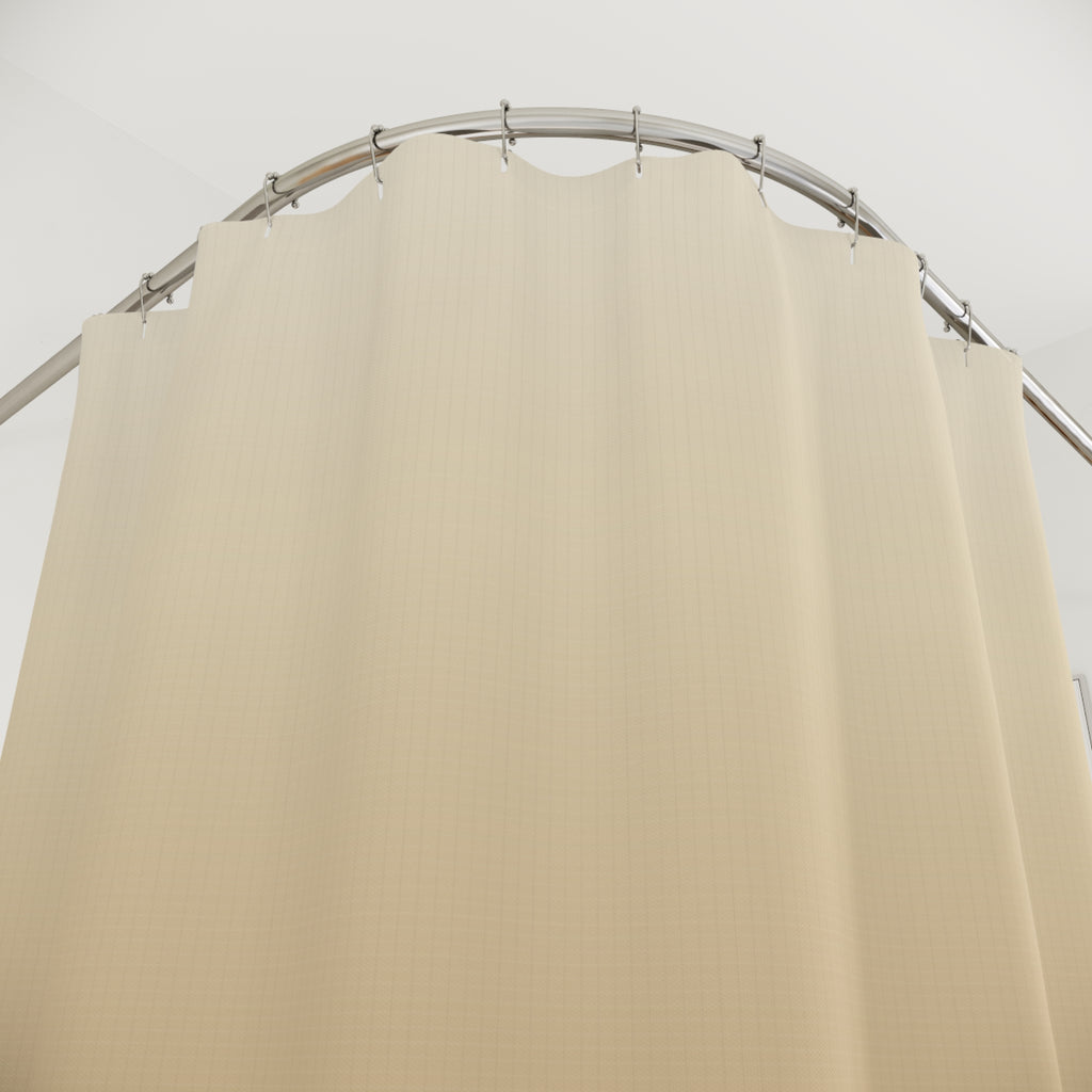 Beige Ombre Shower Curtain: Neutral Sand