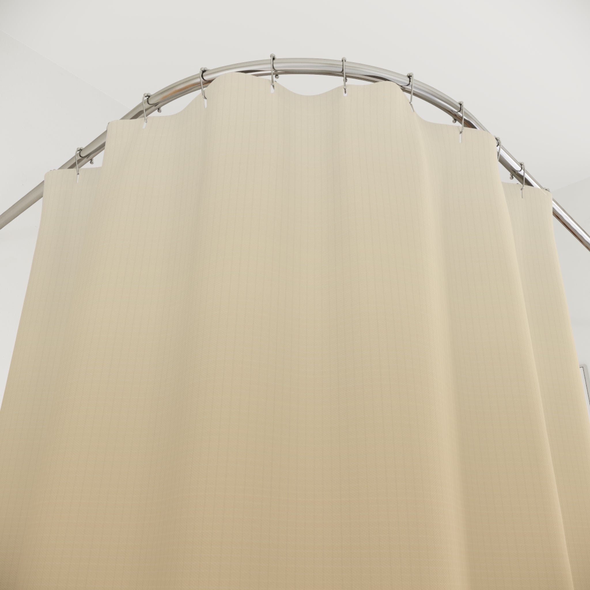 Beige Ombre Shower Curtain: Neutral Sand