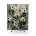 Panda Shower Curtain: Bamboo Forest
