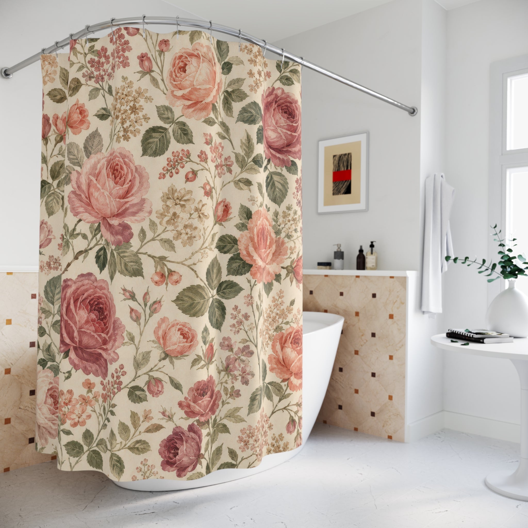 Rose Shower Curtain