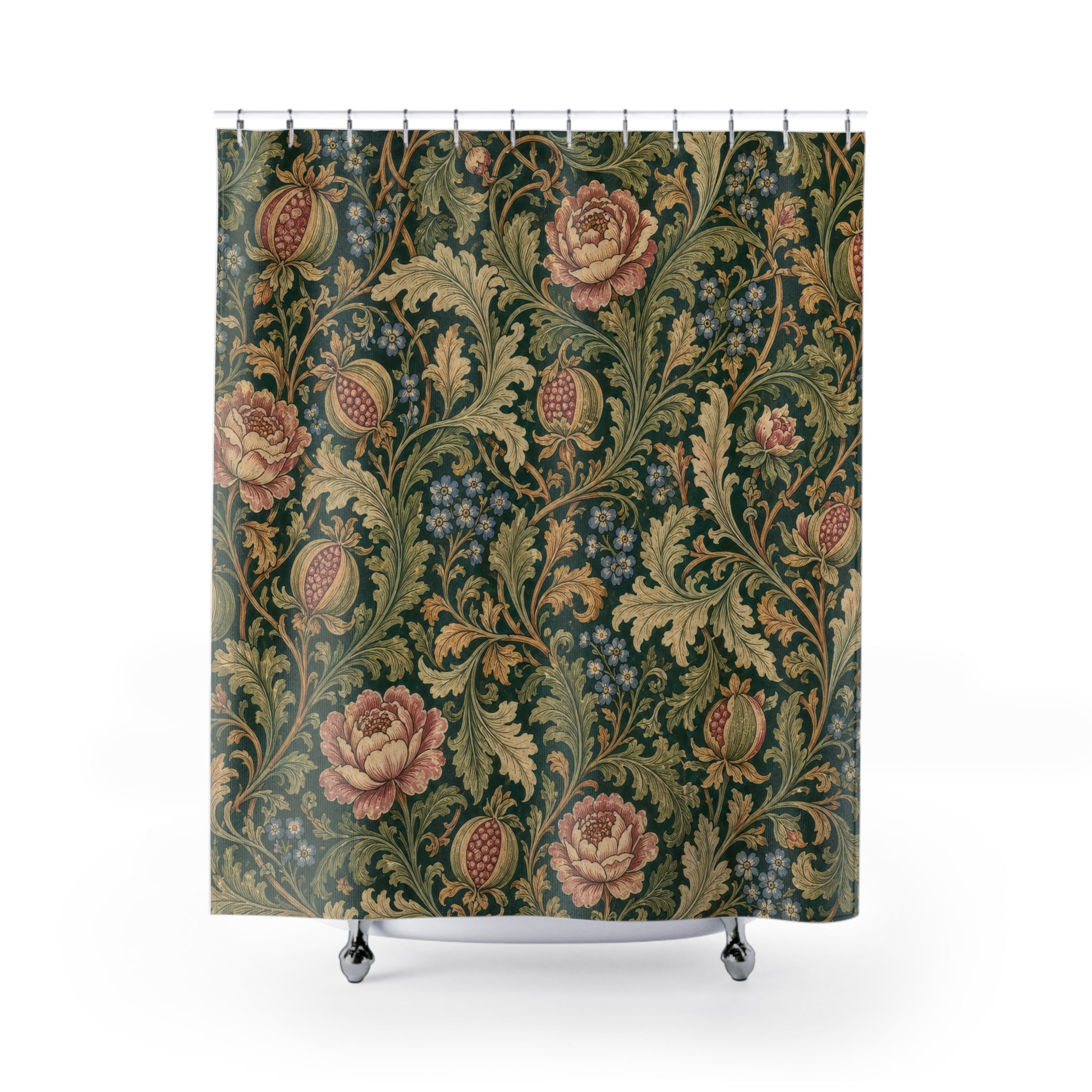 William Morris Rose Shower Curtain