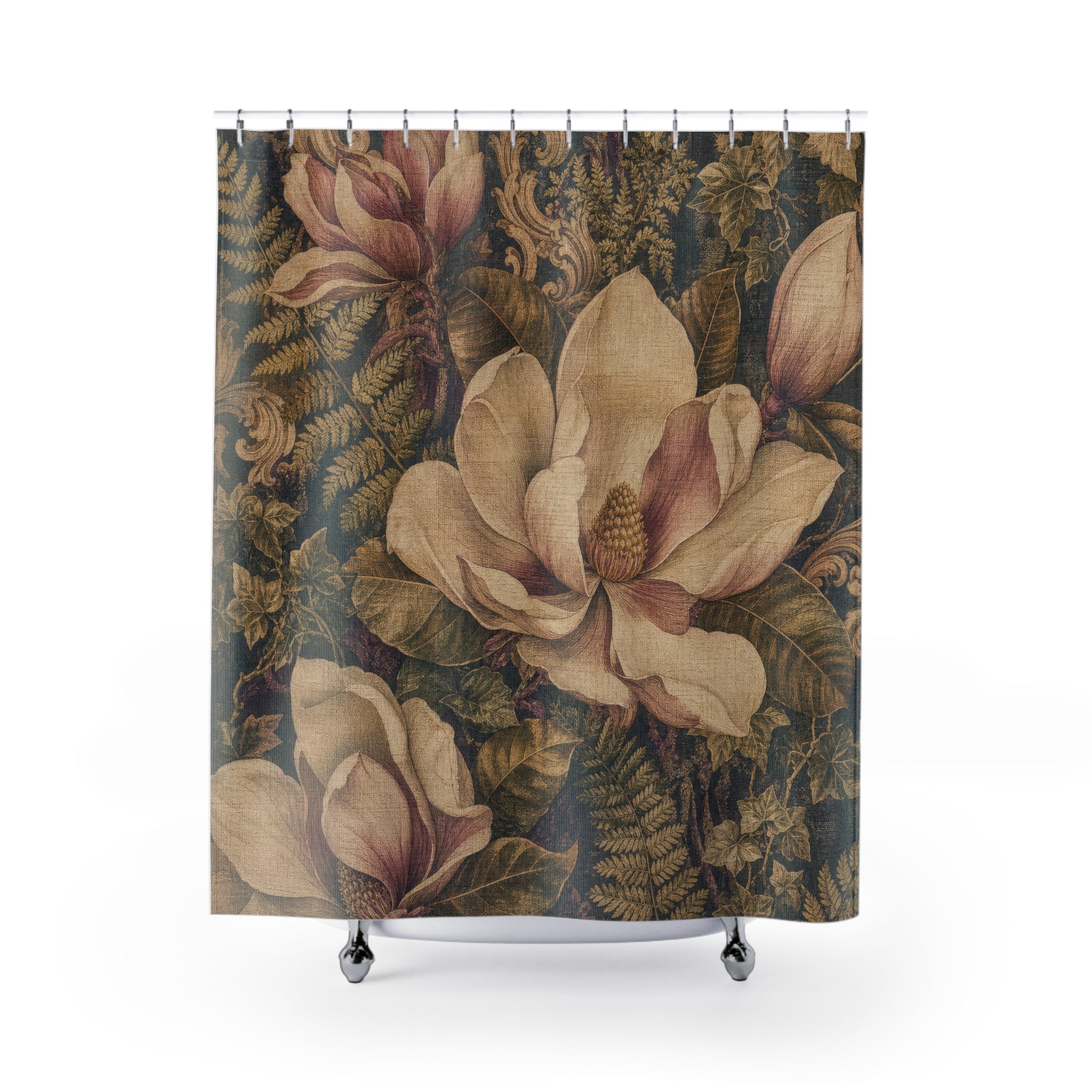 Magnolia Tapestry Shower Curtain