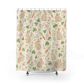 Bunny Meadow Cute Shower Curtain