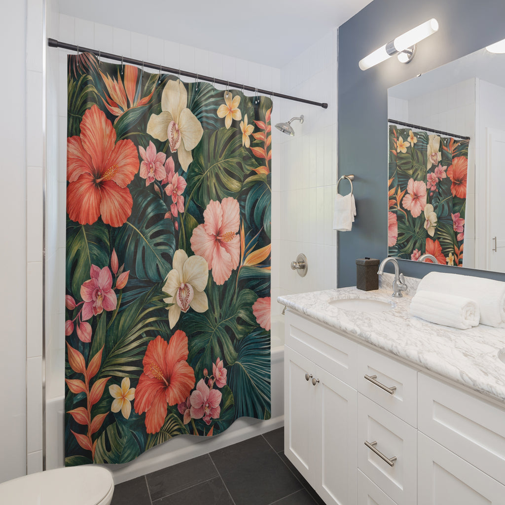 Hibiscus Shower Curtain