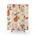 Terracotta Pear Orchard Shower Curtain