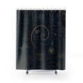 Math Shower Curtain: Golden Ratio Geometry