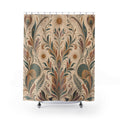 Boho Pampas Botanical Shower Curtain