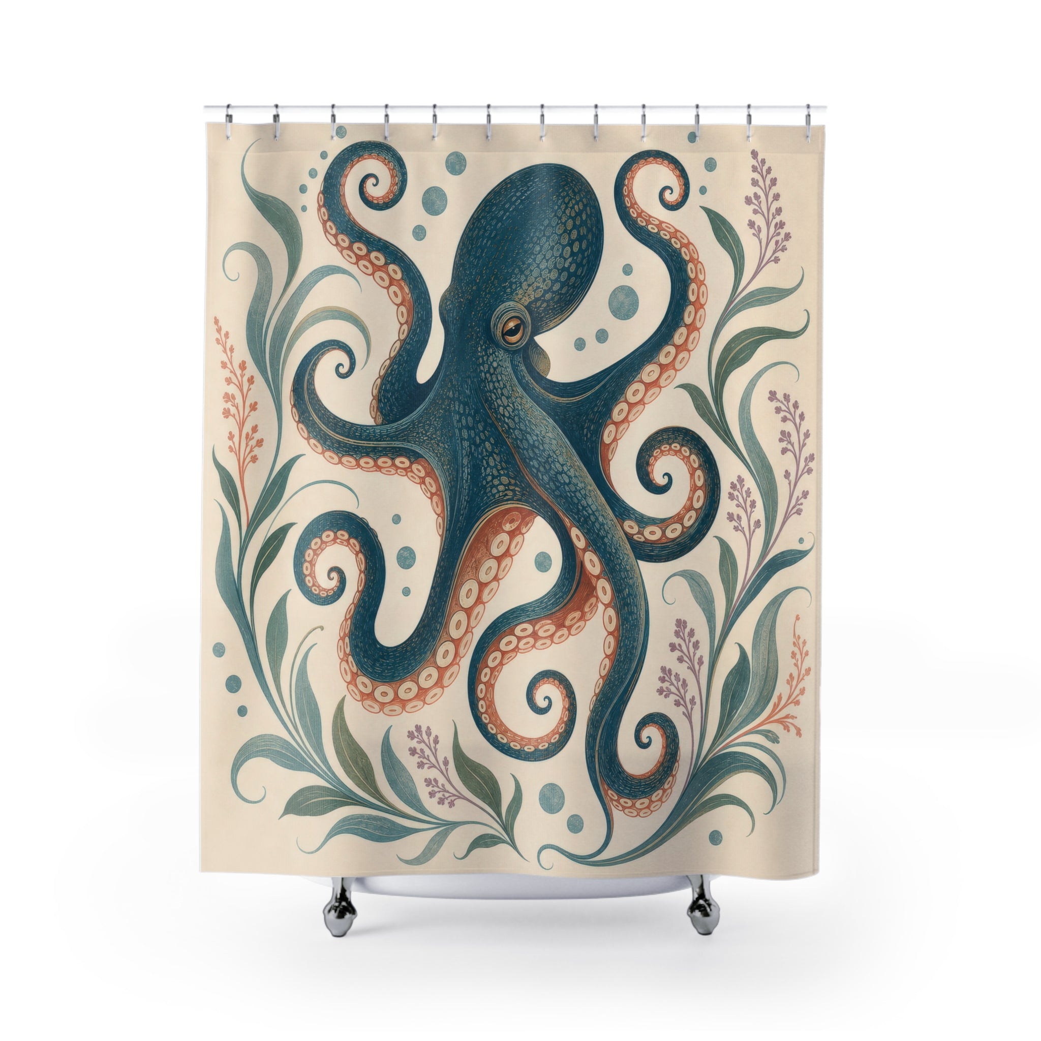 Octopus Shower Curtain