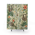 Tropical Jungle Sloth Shower Curtain