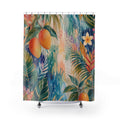 Mango Palm Monsoon Shower Curtain