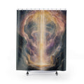 Visionary Light Falls Print Shower Curtain