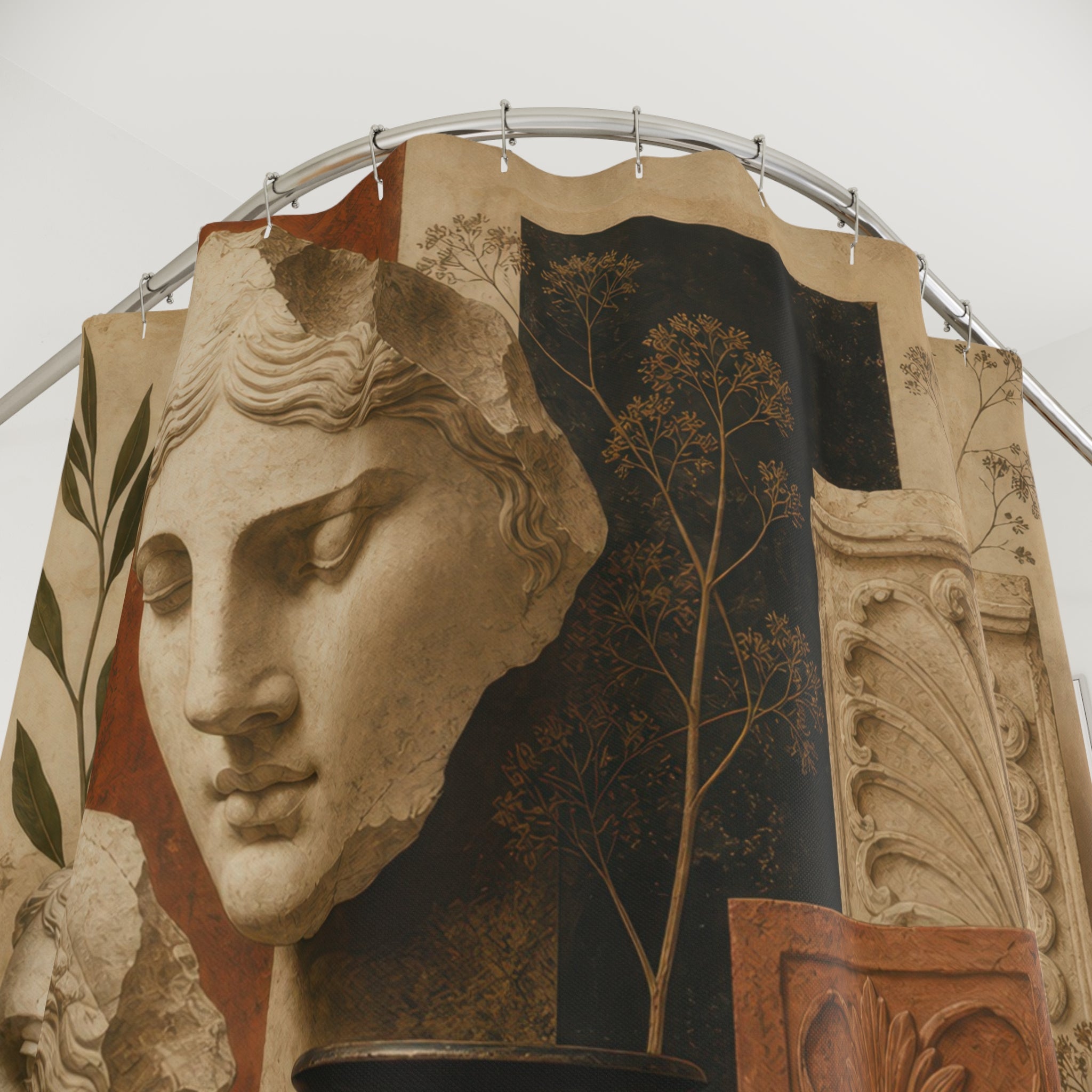 Antiquities Salon Museum Shower Curtain