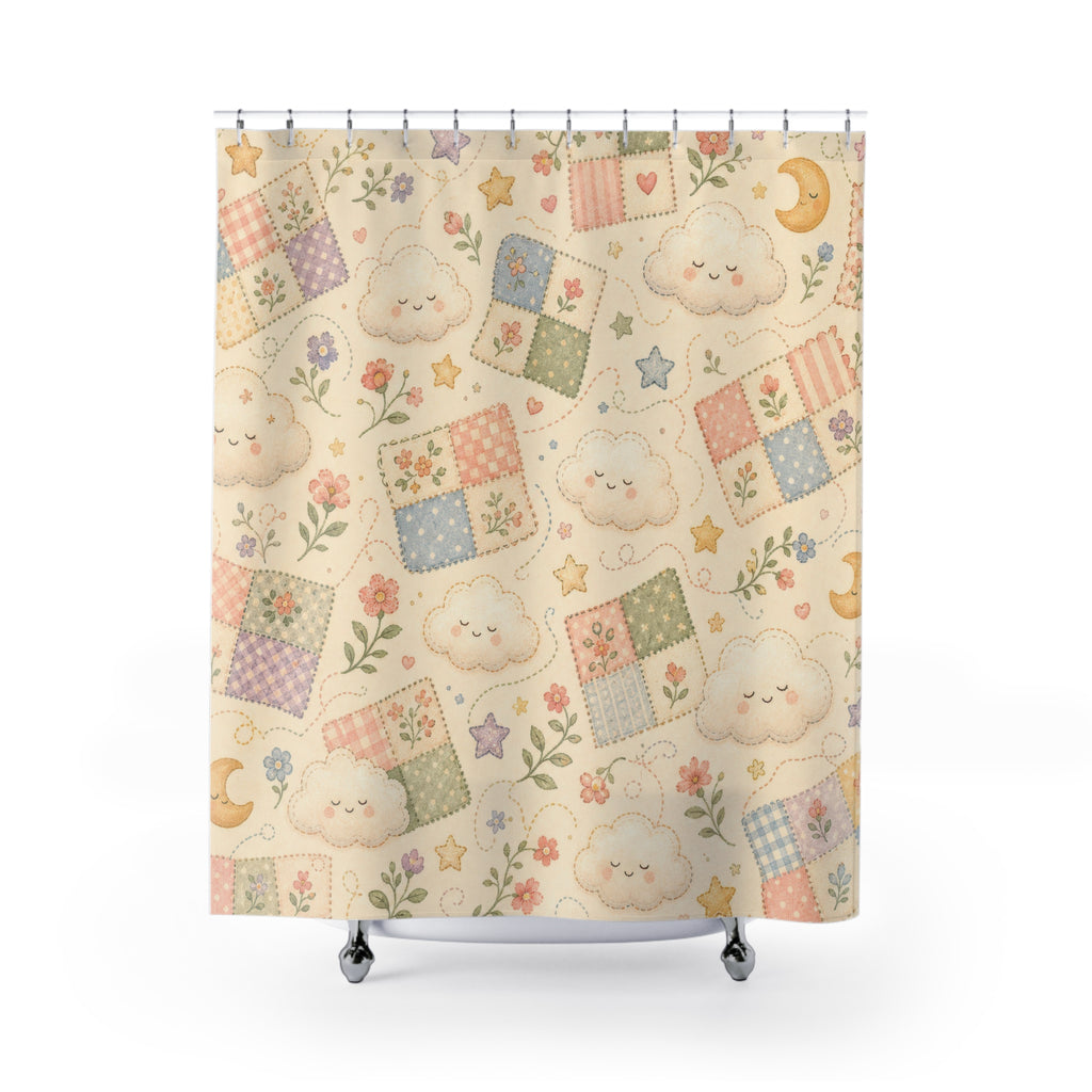 Star Cloud Cute Shower Curtain