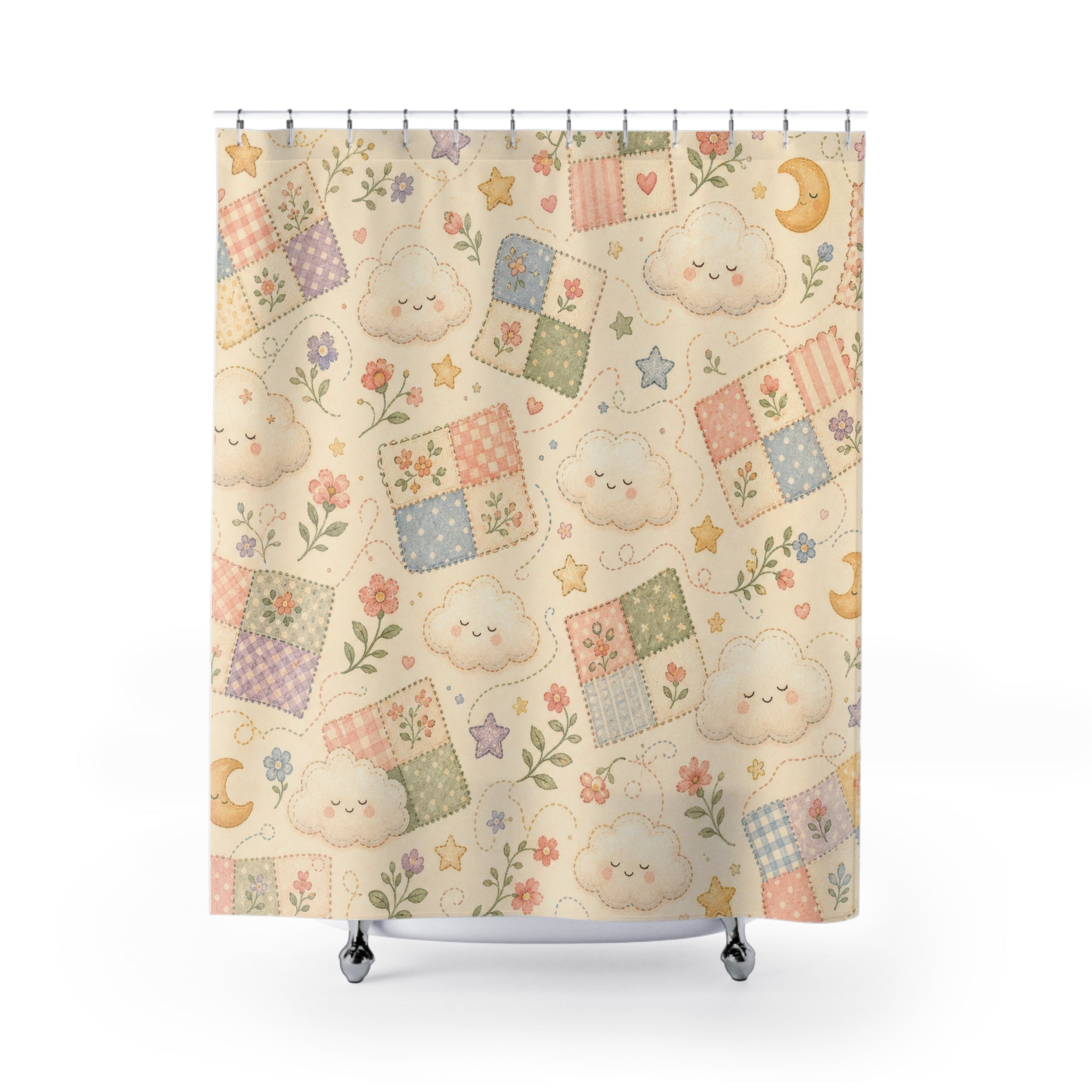 Star Cloud Cute Shower Curtain