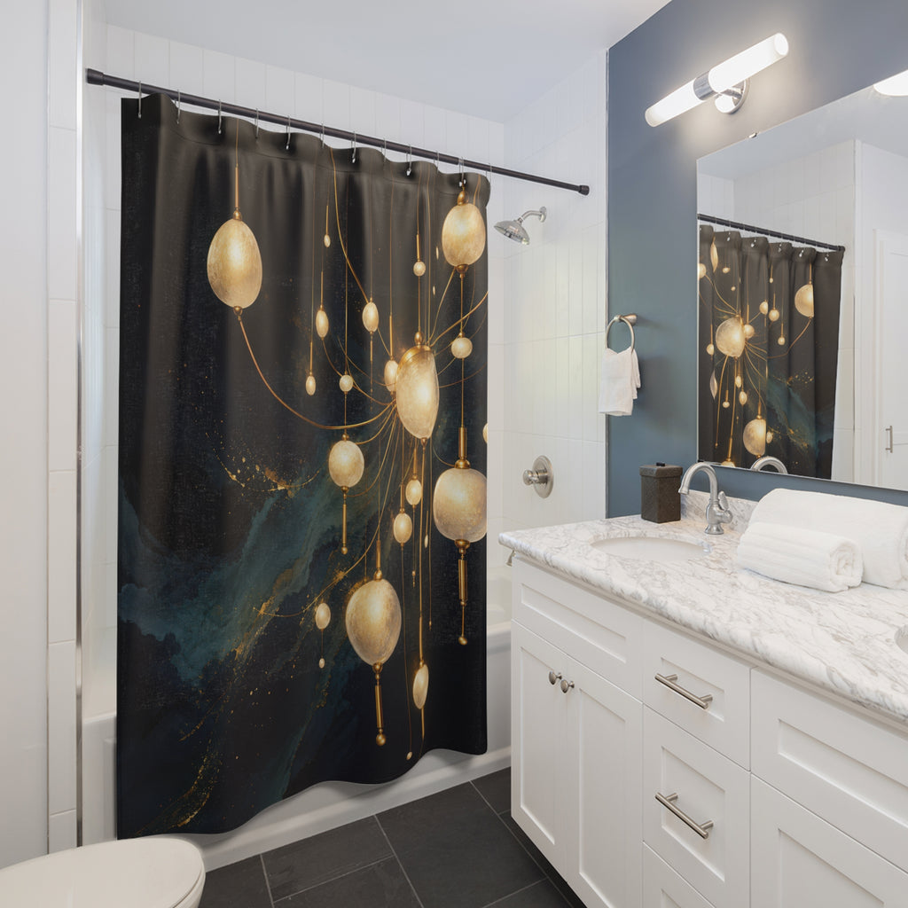 Grand Hotel Chandelier Shower Curtain