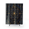 Celestial Mandala Shower Curtain: Sacred Geometry