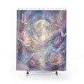 Ethereal Shower Curtain: Celestial Moon