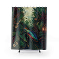 Jewel Beetle Canopy Decorative Shower Curtain