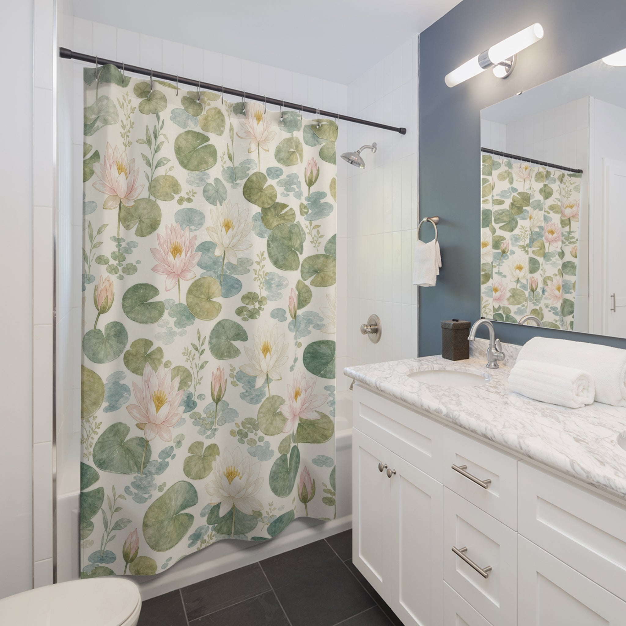 Lily Pad Shower Curtain