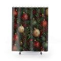 Ornament Evergreen Shower Curtain