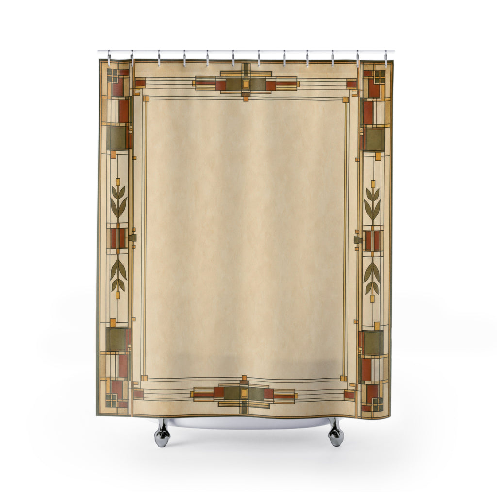 Prairie Border Shower Curtain
