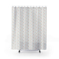 Koi Fish Shower Curtain – Orange & White Chinoiserie