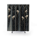 Calla Lily Art Nouveau Arch Shower Curtain