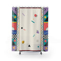80s Border Shower Curtain