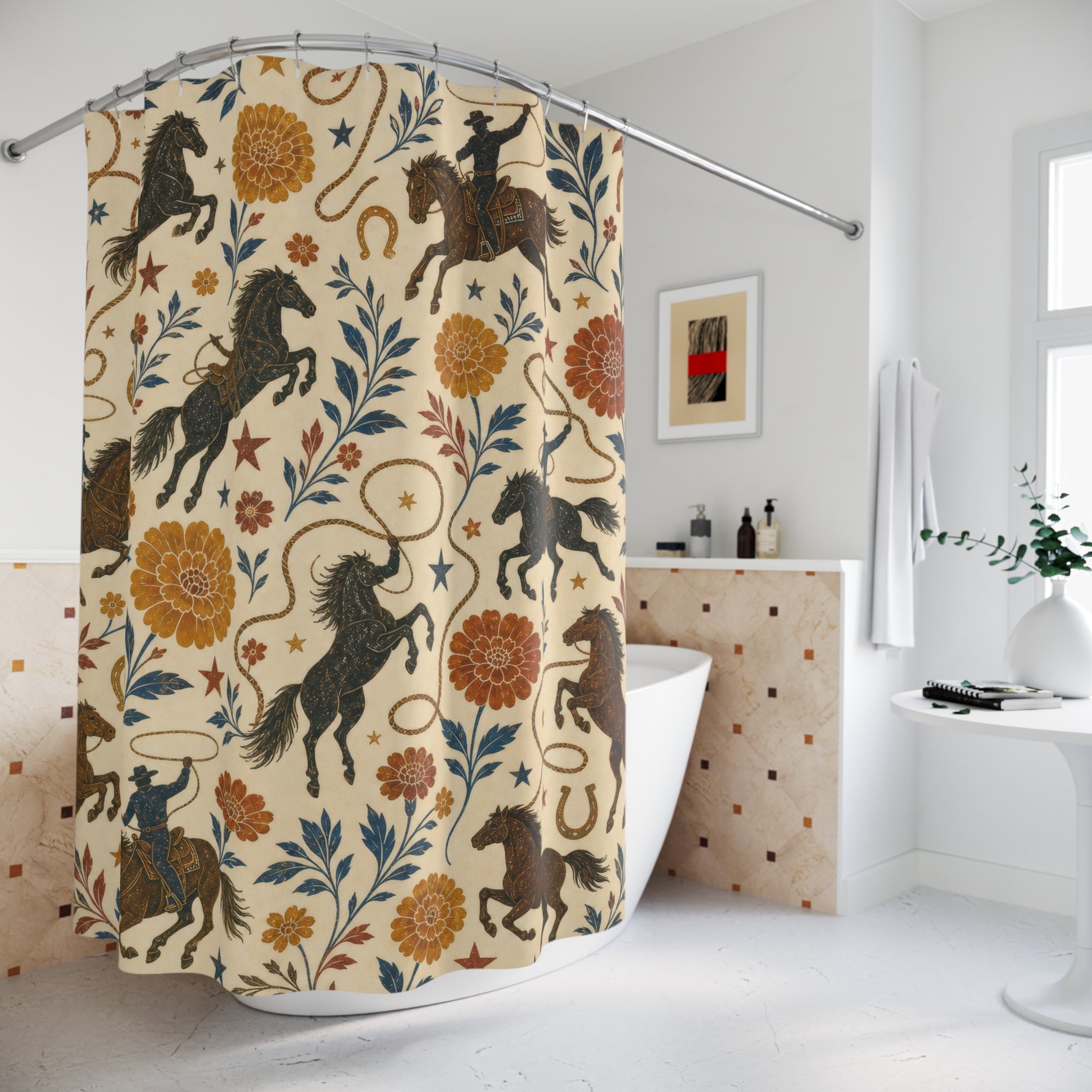 Rodeo Shower Curtain