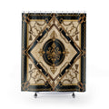 Designer Shower Curtain: Baroque Equestrian