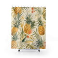 Painterly Pineapple Shower Curtain